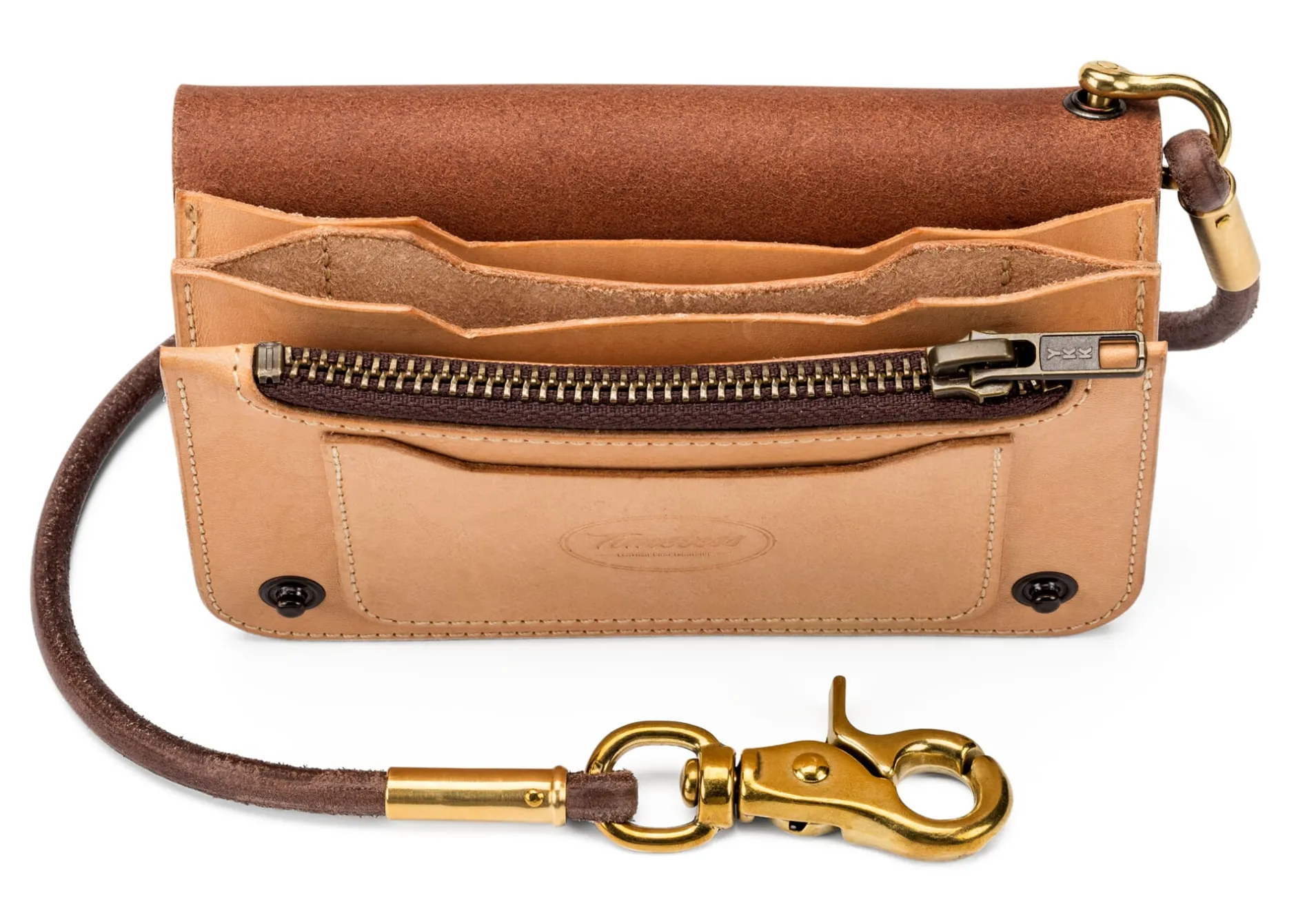 Timeless Leather Craftsmanship Timeless Rindleder-Geldbörse Sale