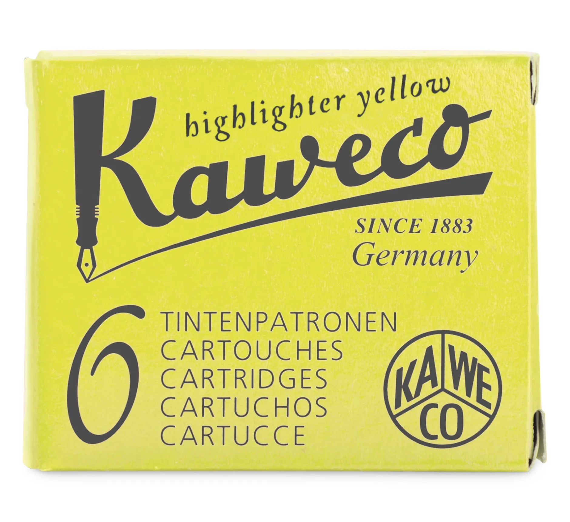 Kaweco Tintenpatronen zu Marker Neongelb Clearance