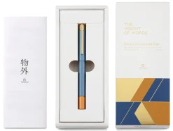 YStudio Tintenroller Aluminium und Messing Blau Sale