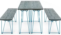 MAGAZIN Tisch und Bank BTB Gestell Discount