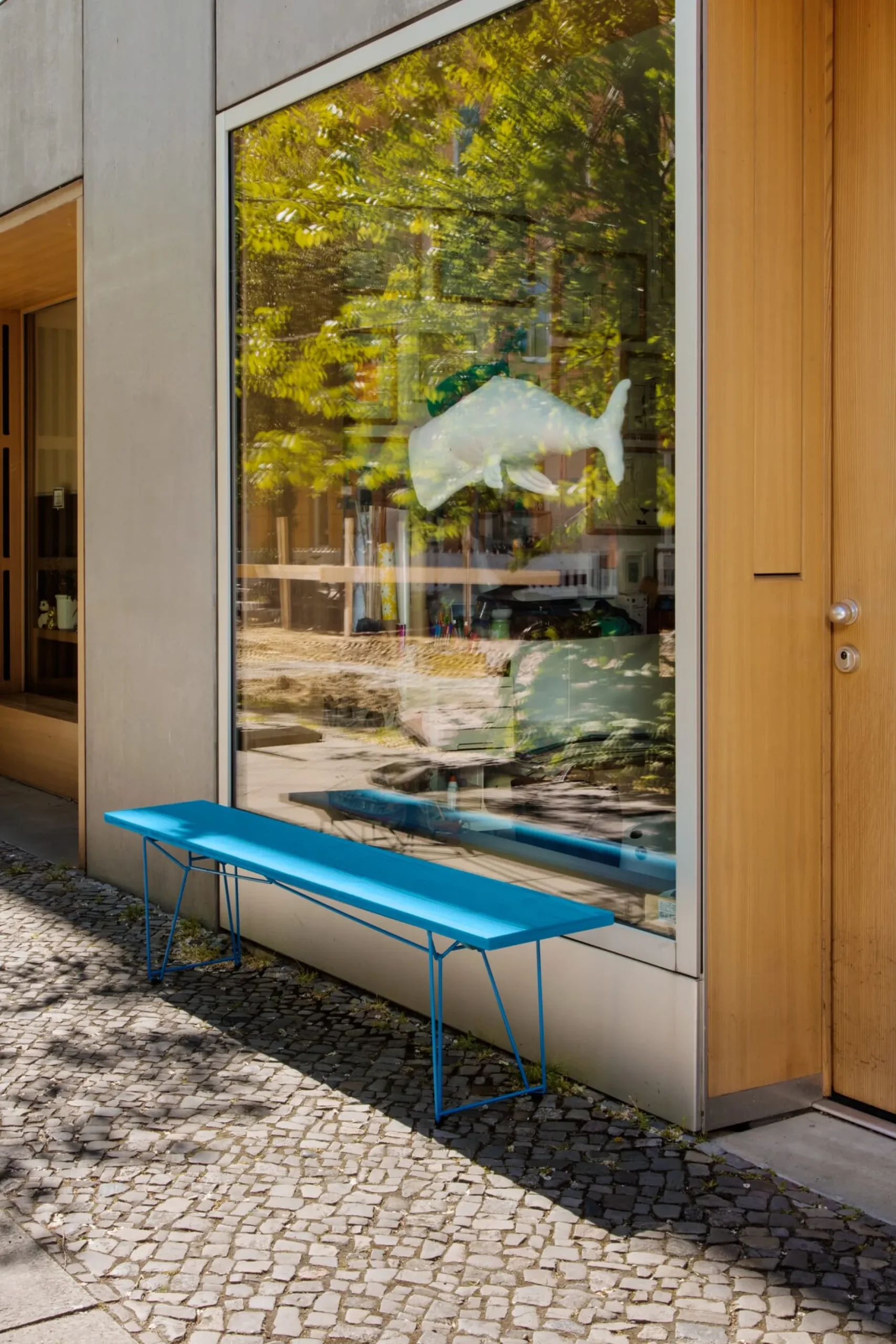 MAGAZIN Tisch und Bank BTB Gestell Discount