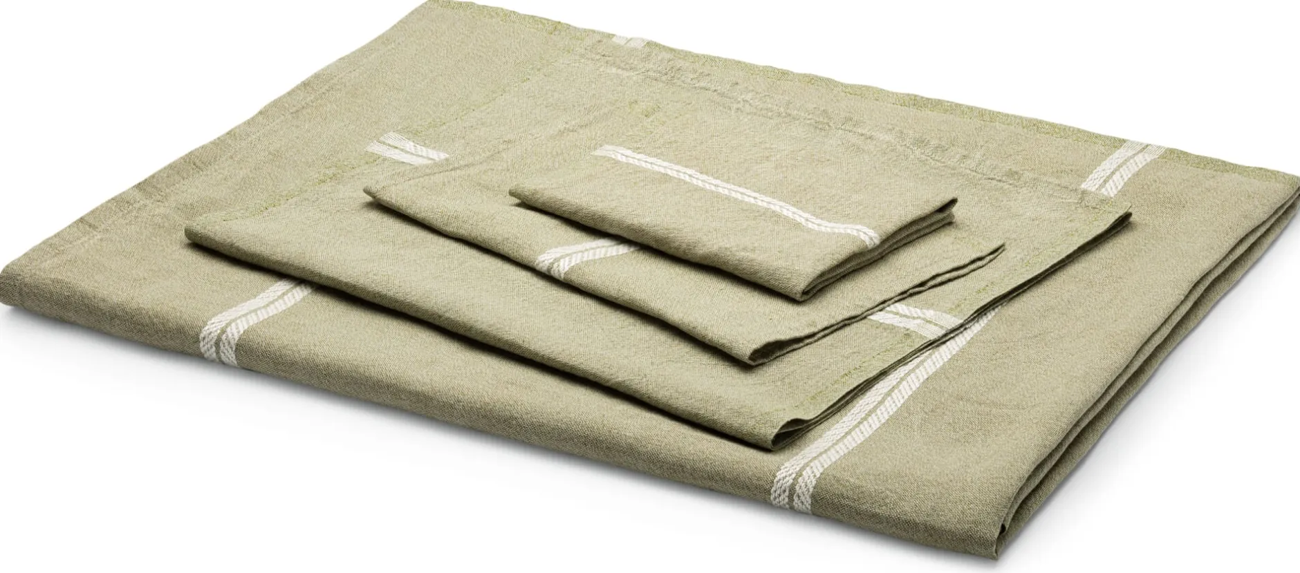 Lapuan Kankurit Tischdecke Leinen Melange Grün Sale