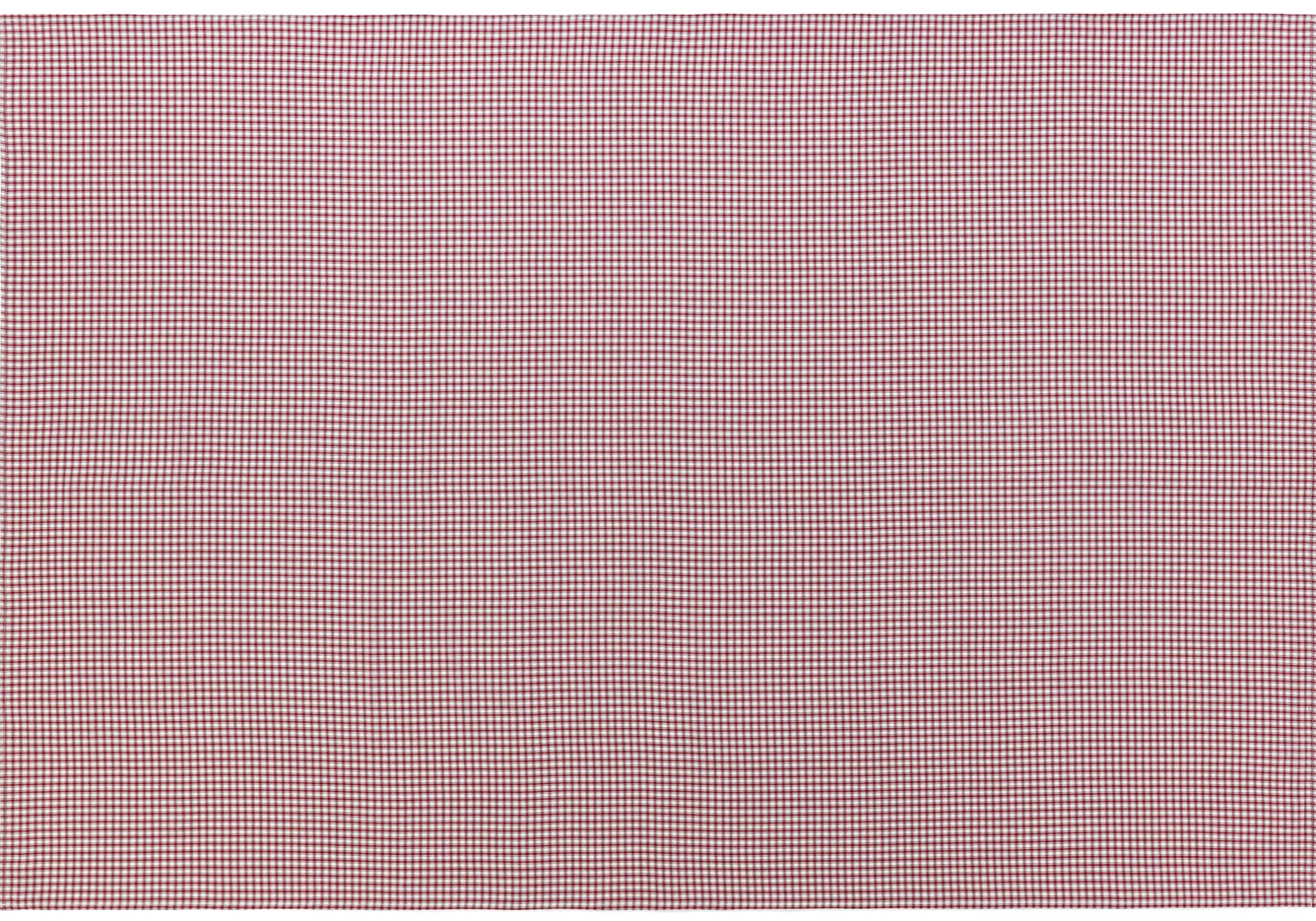 Leinenweberei Vieböck Tischdecke rot-weiß kariert