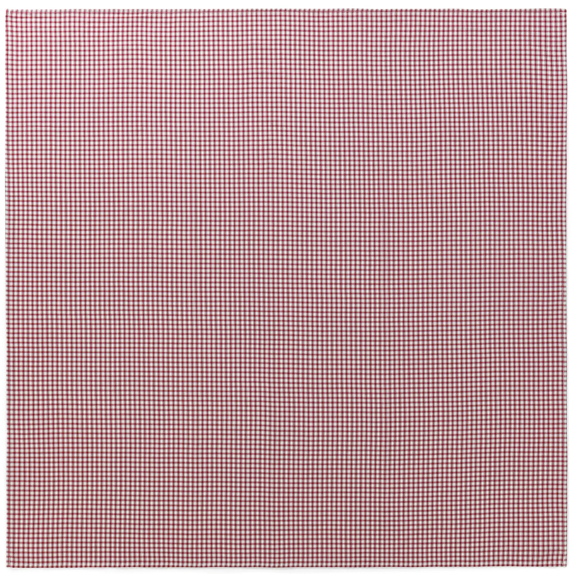Leinenweberei Vieböck Tischdecke rot-weiß kariert Hot