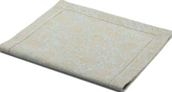 Erika Vaitkute Tischläufer Jacquard Leinen Blau