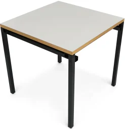 Tischplatte zu Tischgestell ERIK, quadratisch Hellgrau Discount