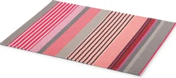 Tissage de Luz Tischset Multicolor Rot Hot