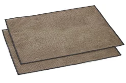 Charvet Editions Tischset Reinleinen gestärkt Schwarz Hot