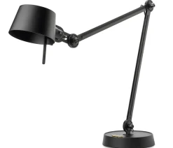 Tonone Schreibtischleuchte Stahl und Aluminium 2-armig Schwarz Clearance