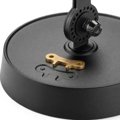 Tonone Schreibtischleuchte Stahl und Aluminium 2-armig Schwarz Clearance