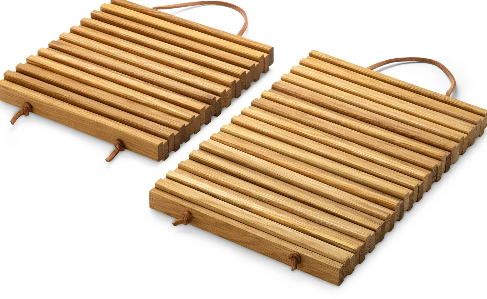 Lebensgemeinschaft Bingenheim Topfuntersetzer Eichenholz New