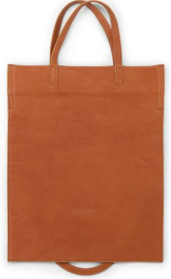 PB 0110 Tote Bag Leder, cognac Sale
