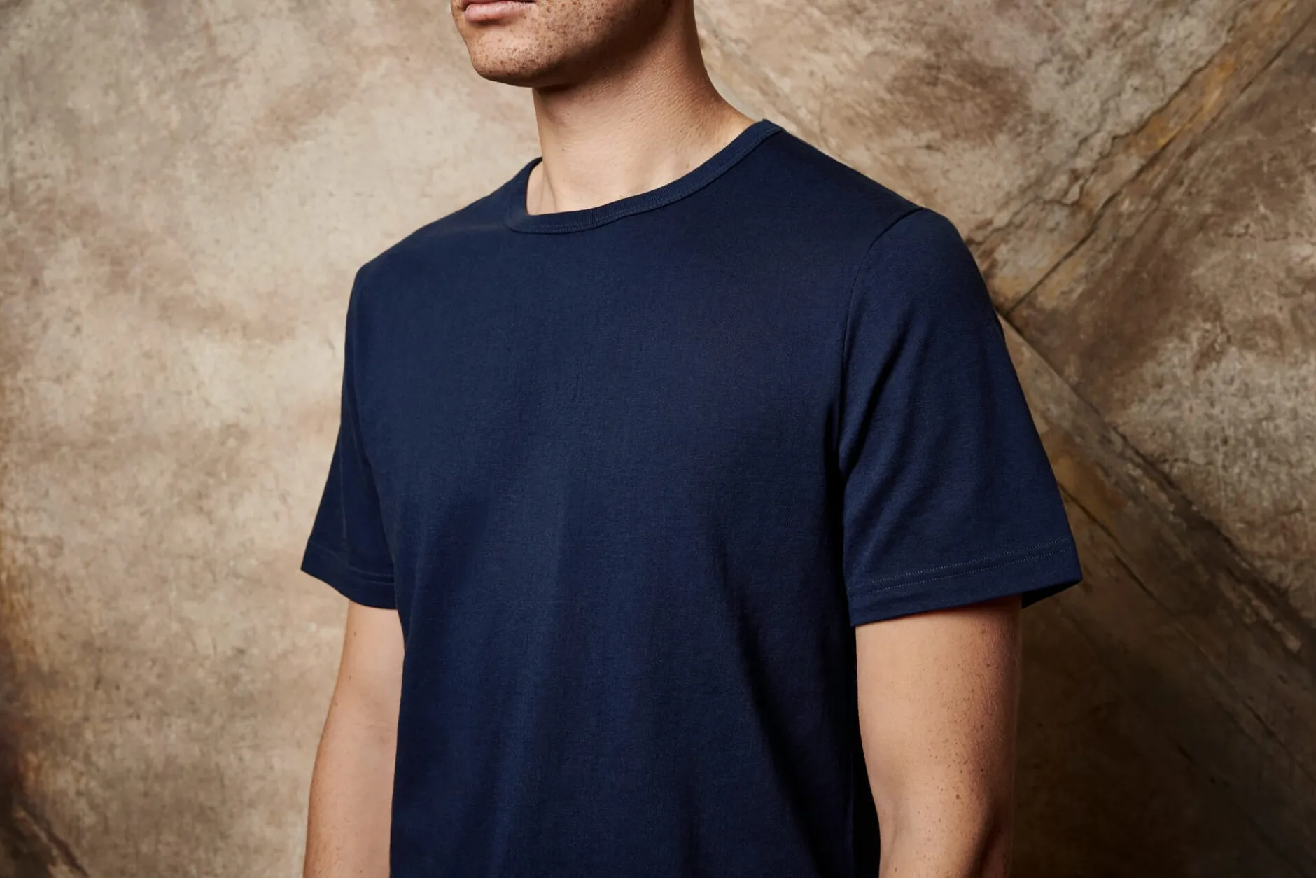 Merz b. Schwanen T-Shirt 1950 Blau New