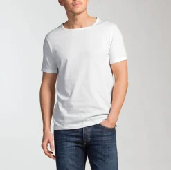 Merz b. Schwanen T-Shirt 1950 Weiß Online