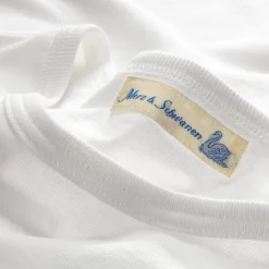 Merz b. Schwanen T-Shirt 1950 Weiß Online