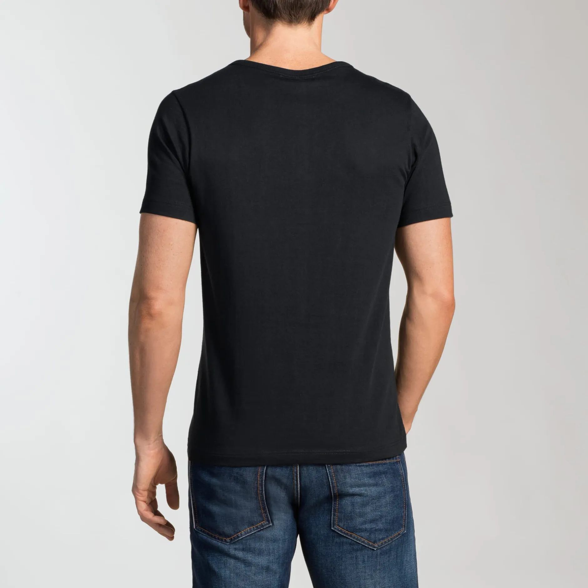 Merz b. Schwanen T-Shirt 1950 Schwarz