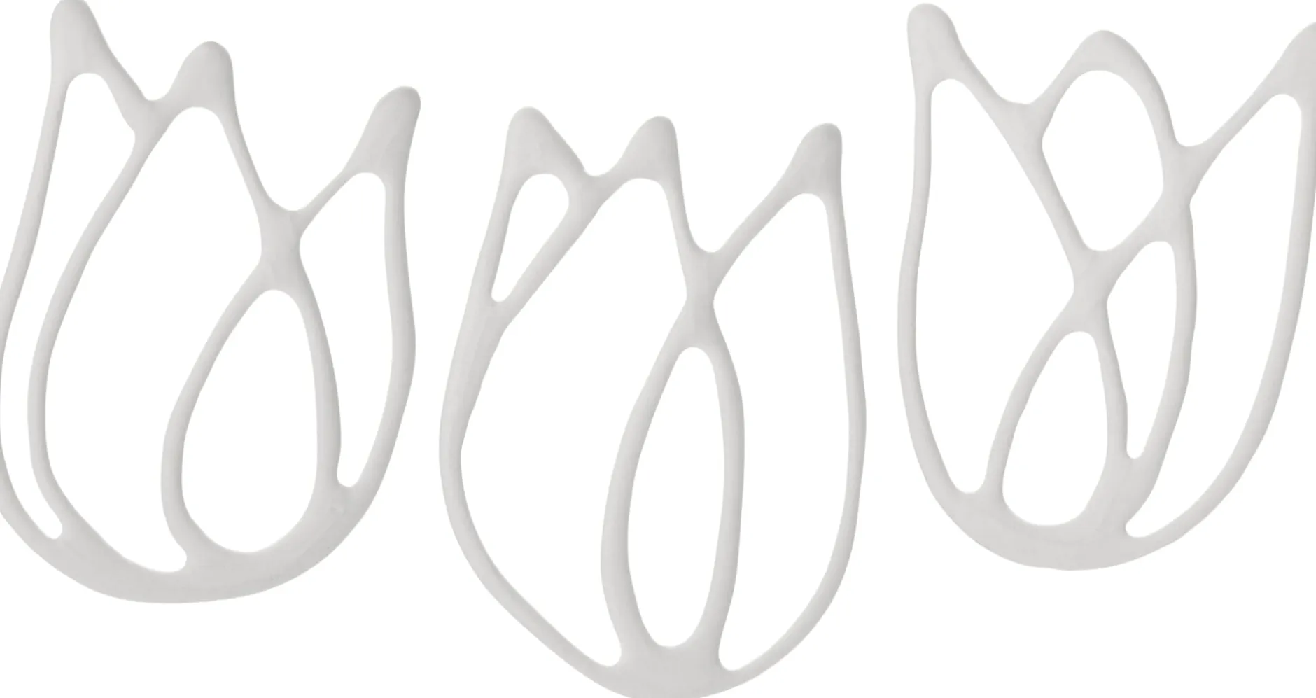 Anna Badur Tulpen Porzellan handgezeichnet Sale