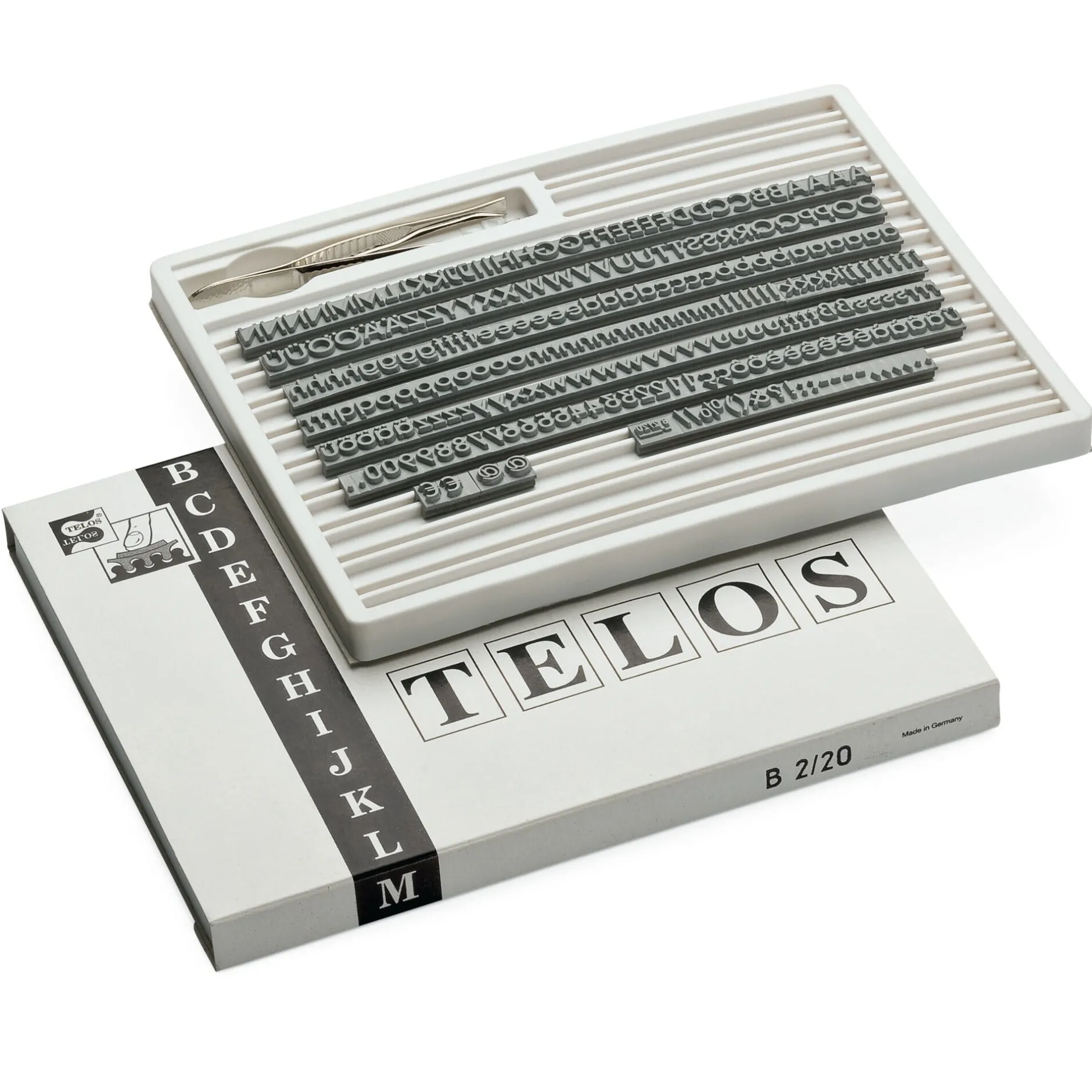 marburger Signier-Technik-Systeme Typensatz Gummi 240 Zeichen Best