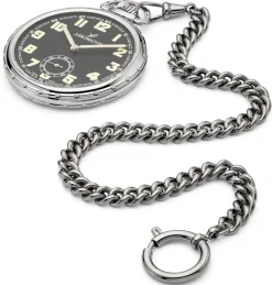 Gottlieb ＆ Wagner Uhrkette Messing palladiert Sale