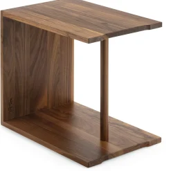 wb form Ulmer Hocker Nussbaumholz New