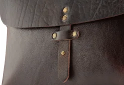 Greenbelts® Umhängetasche Rindleder, braun