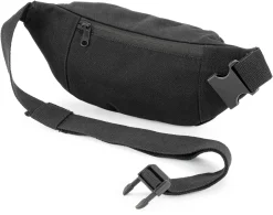 Melawear Unisex-Hüfttasche Baumwolle Schwarz Hot