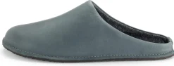 Gottstein Unisex-Lederpantoffel Blaugrau Hot