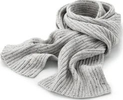 Armedangels Unisex-Rippenschal meliert, Hellgrau Best