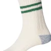 Merz b. Schwanen Unisex-Socke mit Ringeln Hot