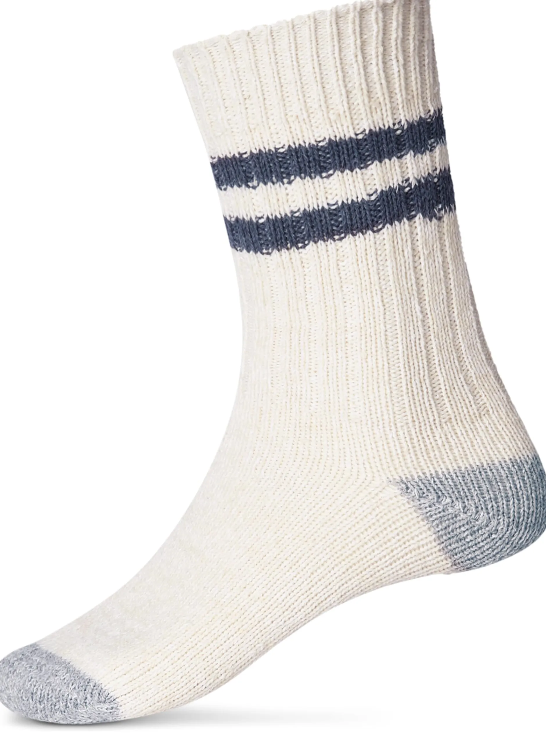 Merz b. Schwanen Unisex-Socke mit Ringeln Sale