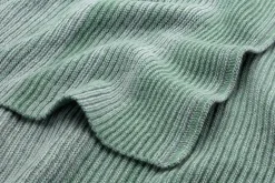 McKernan Woollen Mills Unisex-Strickschal meliert Hellgrün New