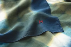 Moismont Unisextuch N° 822 Batik, Grün-Blau