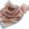 Moismont Unisextuch N° 764 Paisley, Hellblau Outlet