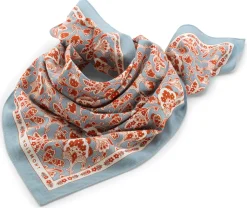 Moismont Unisextuch N° 764 Paisley, Hellblau Outlet