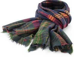 Moismont Unisex-Wollschal N° 756, Blau-Grün Best