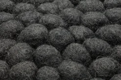 Én Gry & Sif Untersetzer Filzkugeln Anthrazit