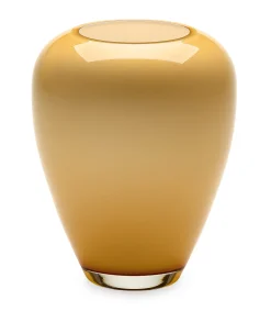 Glasmanufaktur Harzkristall Vase Harzkristall honiggelb Clearance