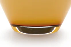 Glasmanufaktur Harzkristall Vase Harzkristall honiggelb Clearance