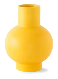 raawii Vase Strøm Mattgelb Clearance