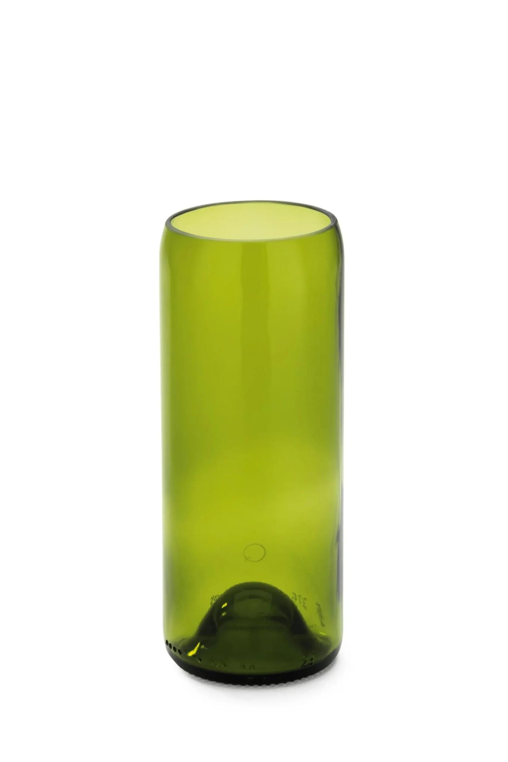 Q de bouteille Vase Weinflasche Smaragdgrün Online