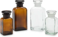 Sklarny Moravia Vierkantflasche Glas Farblos New