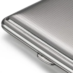 vom Hofe Manufaktur Visitenkartenetui Stahlblech New