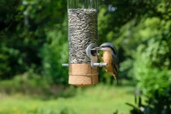 dobar® Wildlife Vogelfuttersäule Glas Clearance