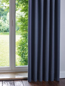 Friedrich Vorhang Tuchloden Dunkelblau Best