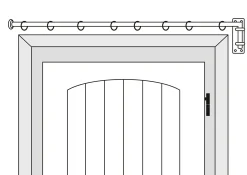 Manufactum Vorhangstange Schwenkarm geschmiedet Best