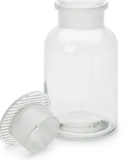 Sklarny Moravia Vorratsflasche mit Glasstopfen Farblos New