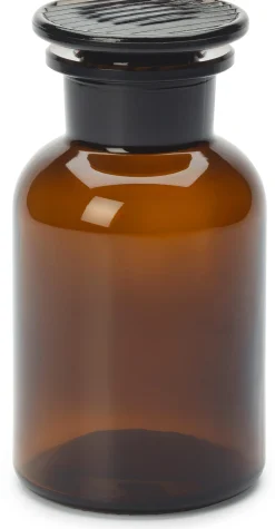 Sklarny Moravia Vorratsflasche mit Glasstopfen Braun Outlet