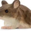 Wildlife Garden Waldmaus Lindenholz handgeschnitzt Sale