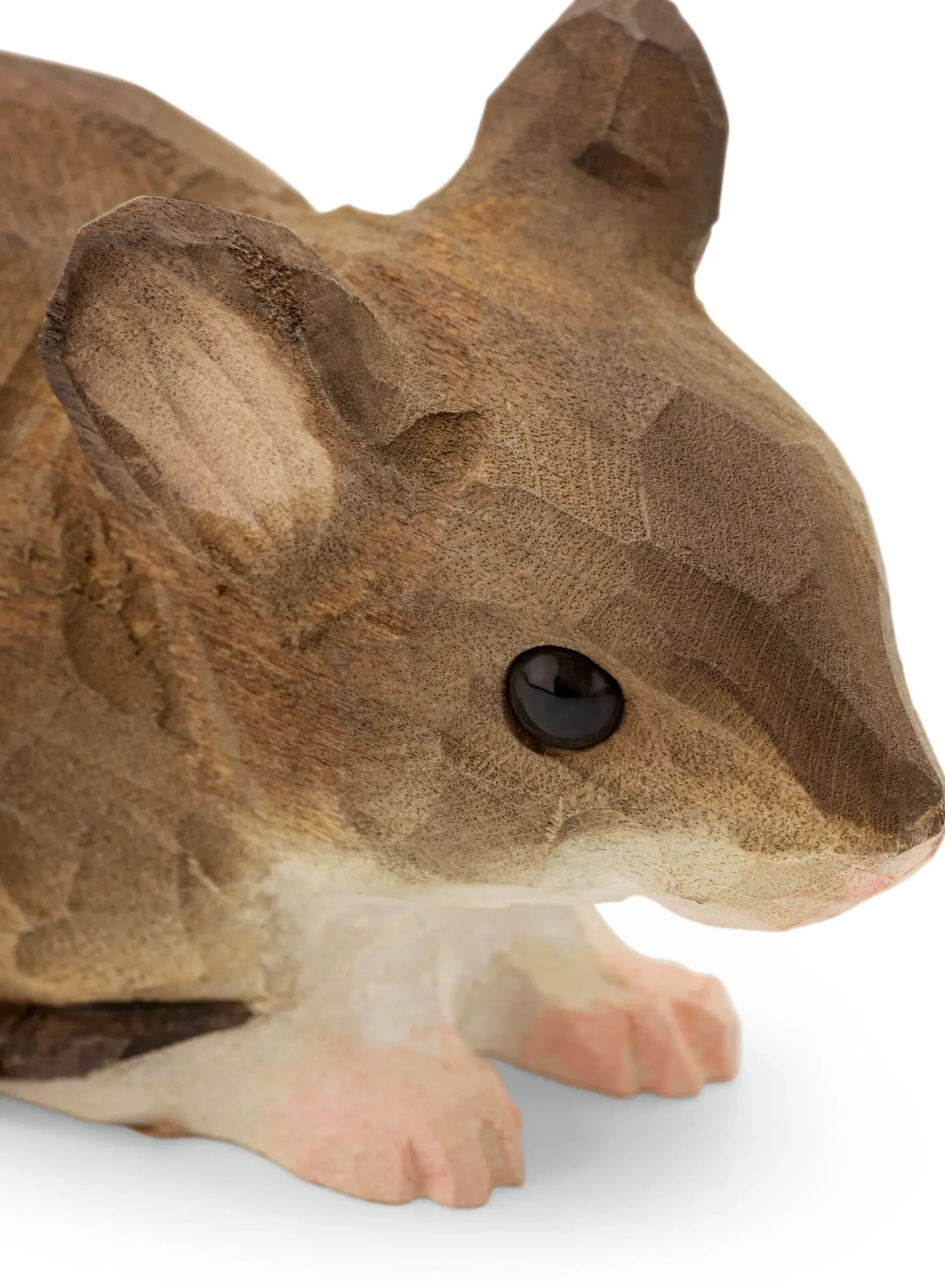 Wildlife Garden Waldmaus Lindenholz handgeschnitzt Sale