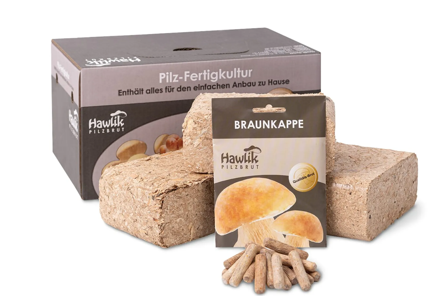 Hawlik Pilzbrut Waldpilzbrut 'Braunkappe' Outlet